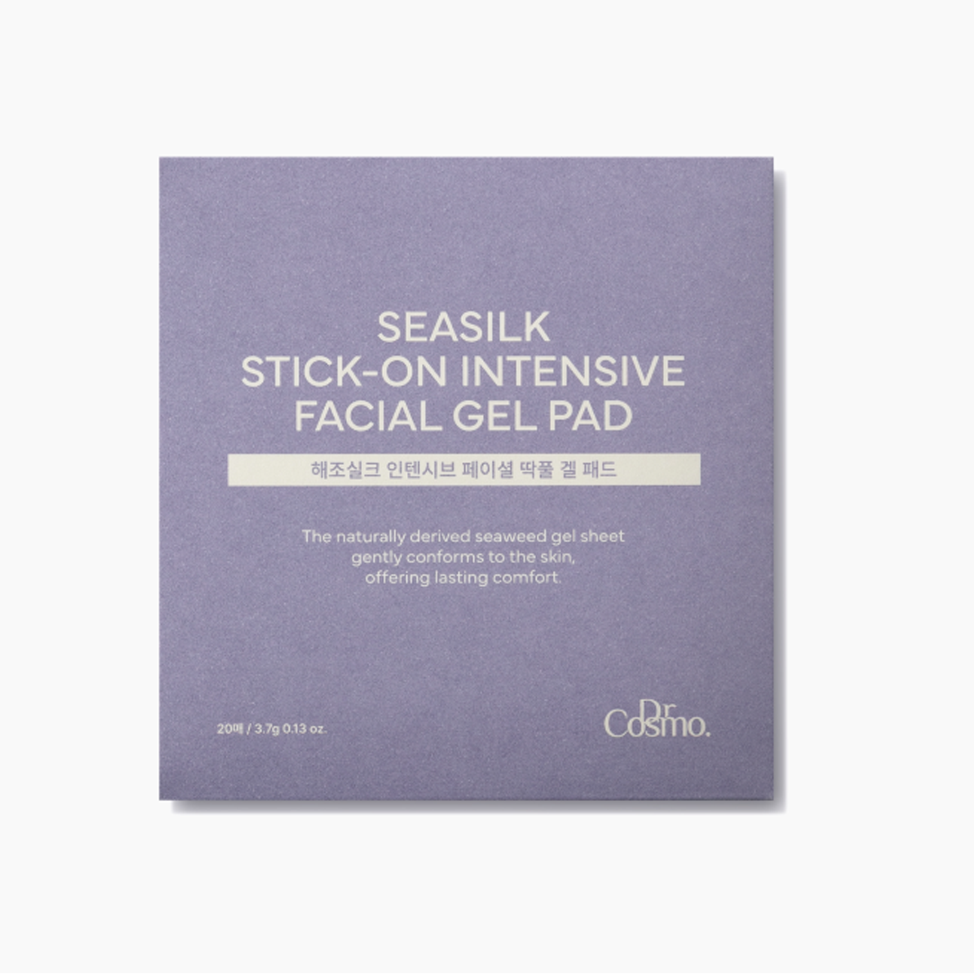 Dr.Cosmo Seasilk Stick-on Intensive Facial Gel Pad | Hydrating Facial Treatment Pads 20 × 5 ea