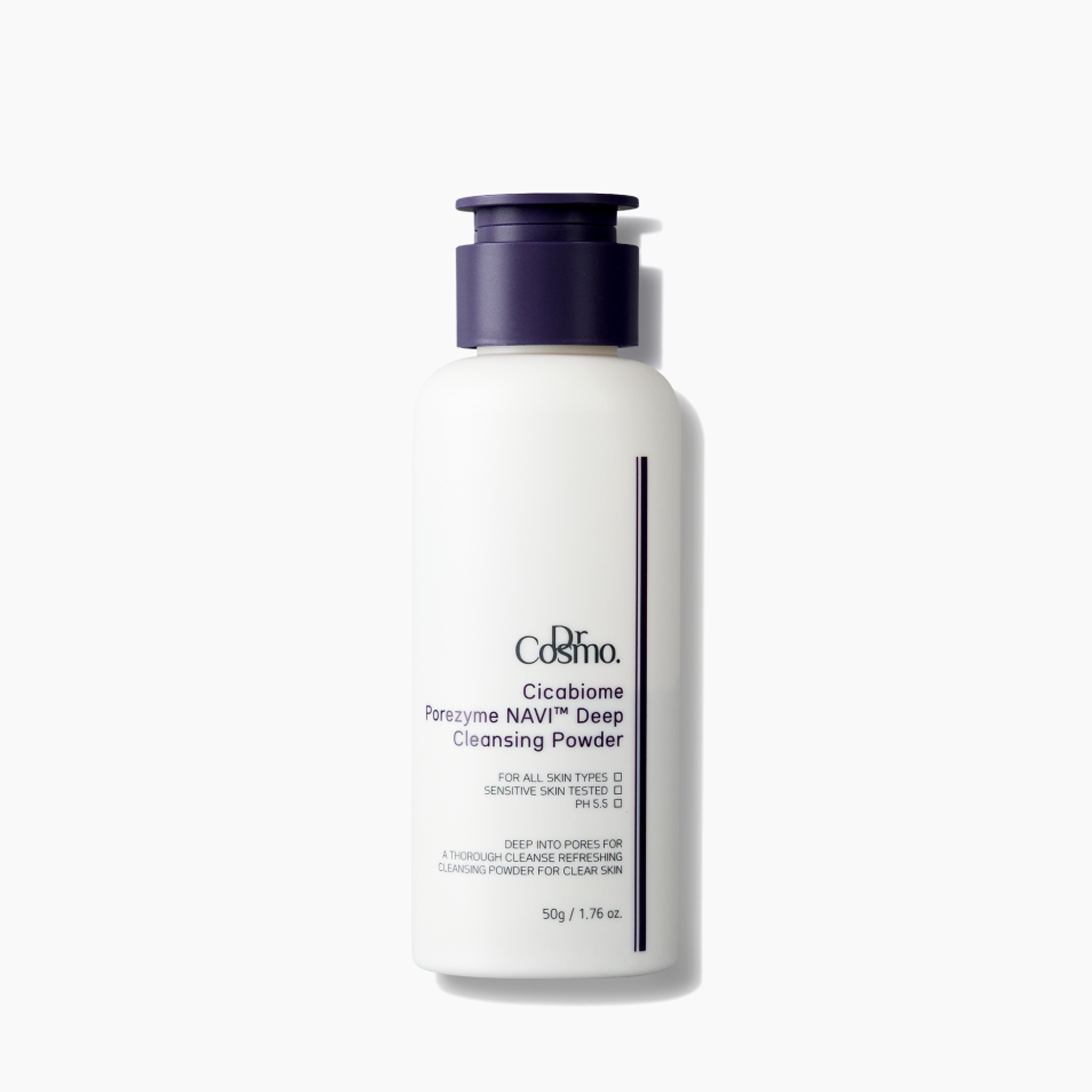 Dr.Cosmo Cicabiome Porezyme NAVI Deep Cleansing Powder | Gentle Enzyme Cleanser 50 g